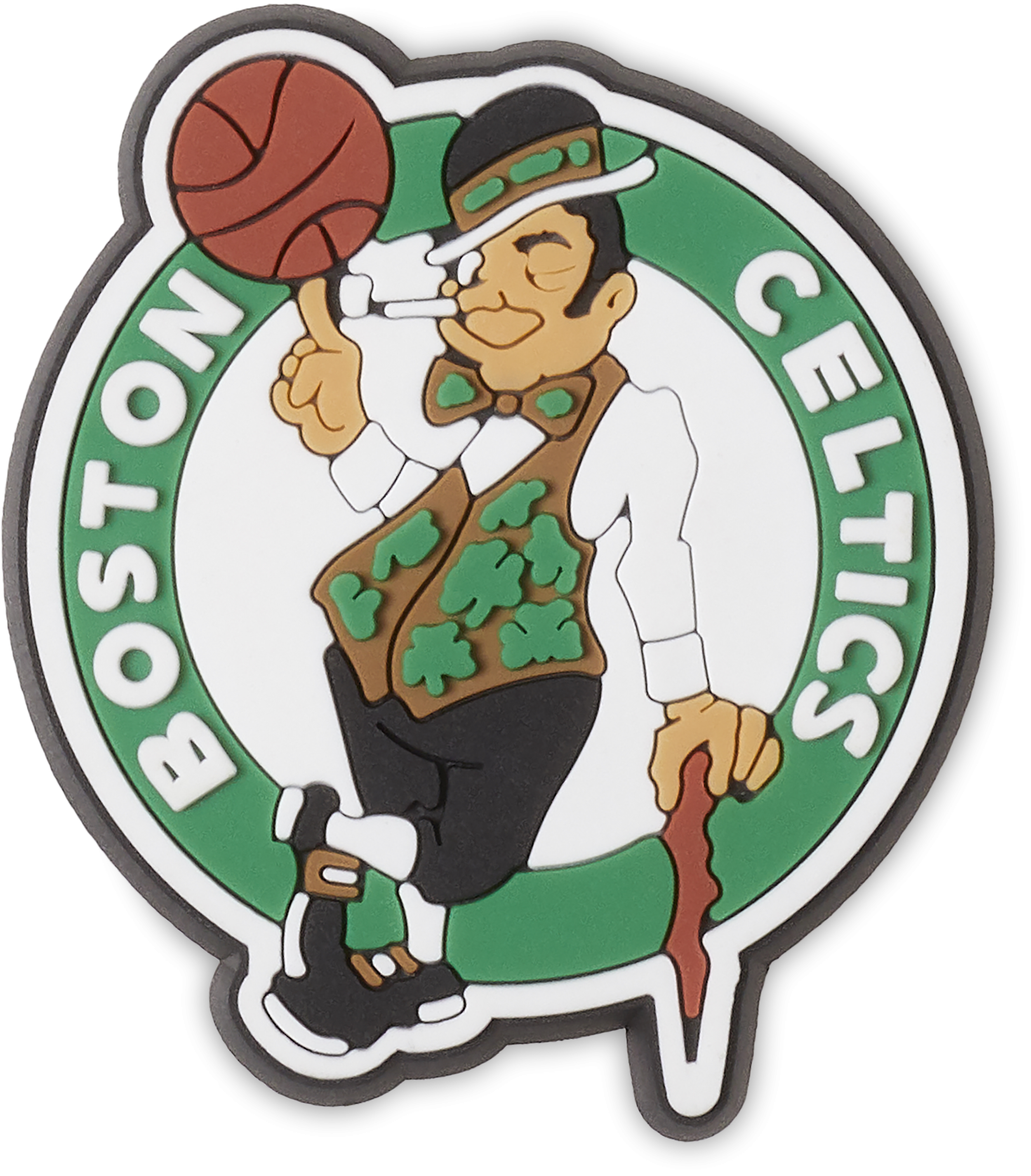 Odznáček Jibbitz - Boston Celtics Logo
