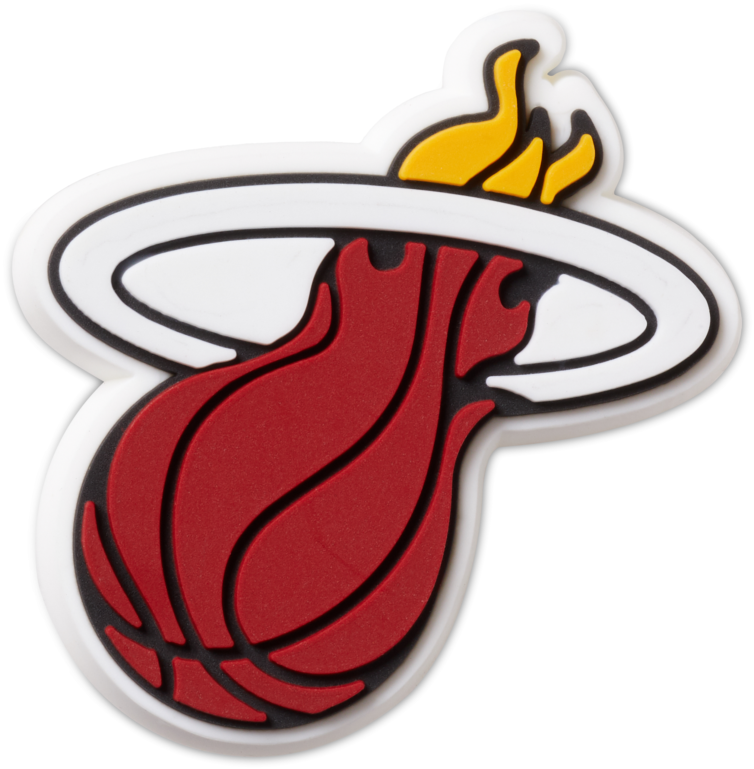Odznáček Jibbitz - NBA Miami Heat Logo