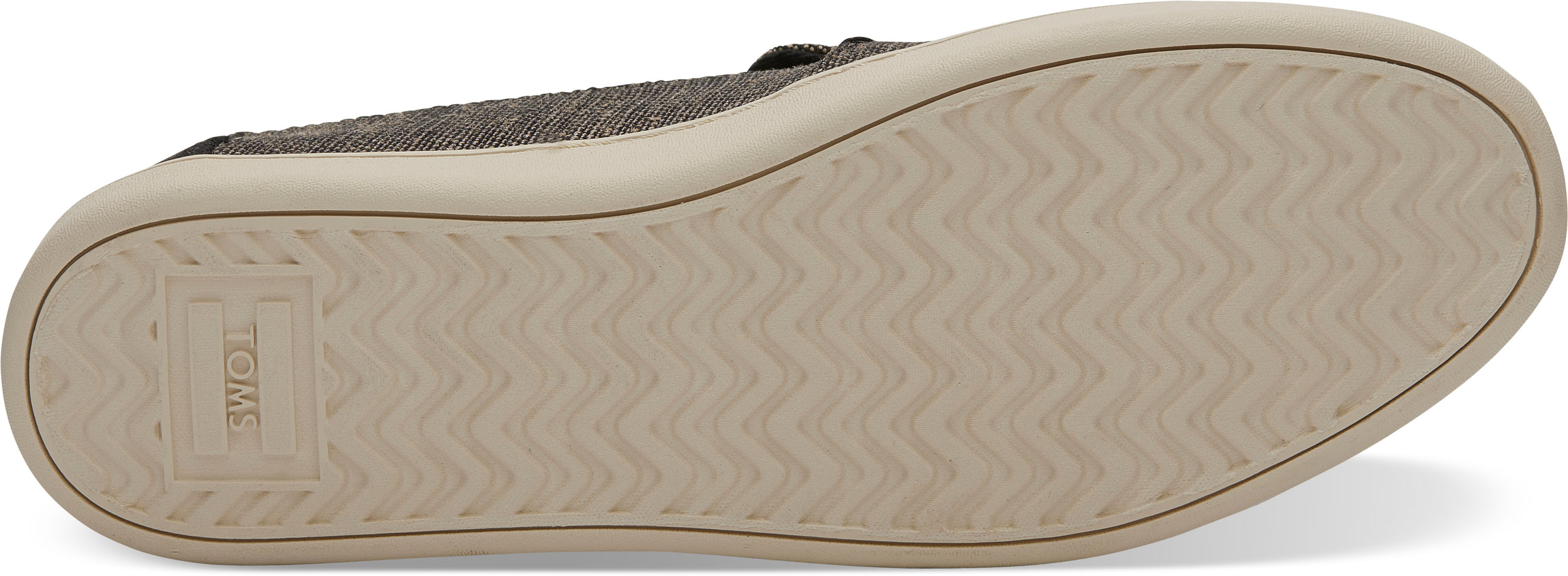 Dámské černé metalické slipony TOMS  Deconstructed Alpargata Slip On