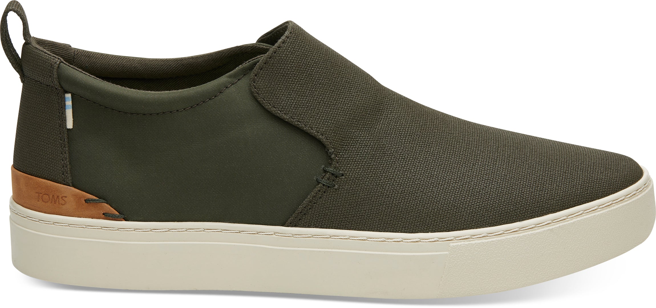 Pánské zelené nepromokavé slipony TOMS Paxton