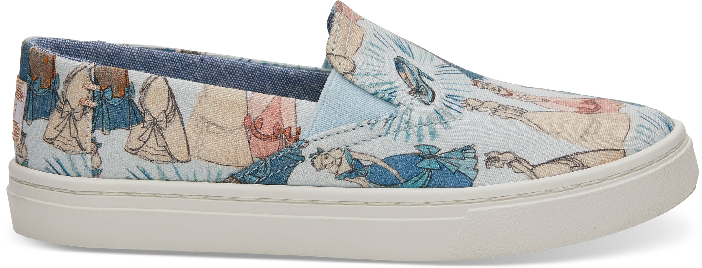 Dětské slipony TOMS Cinderella Youth Luca