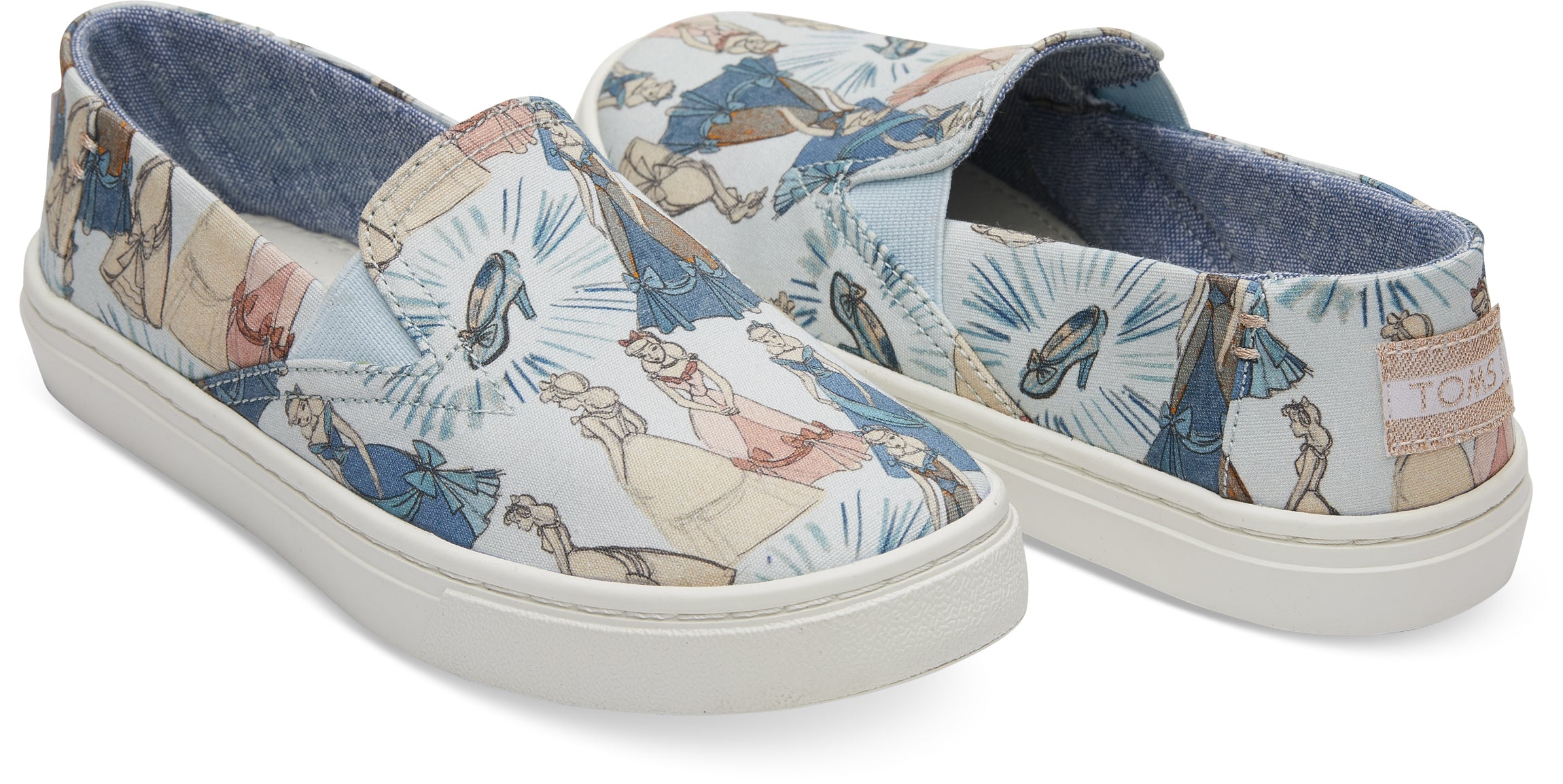 Dětské slipony TOMS Cinderella Youth Luca