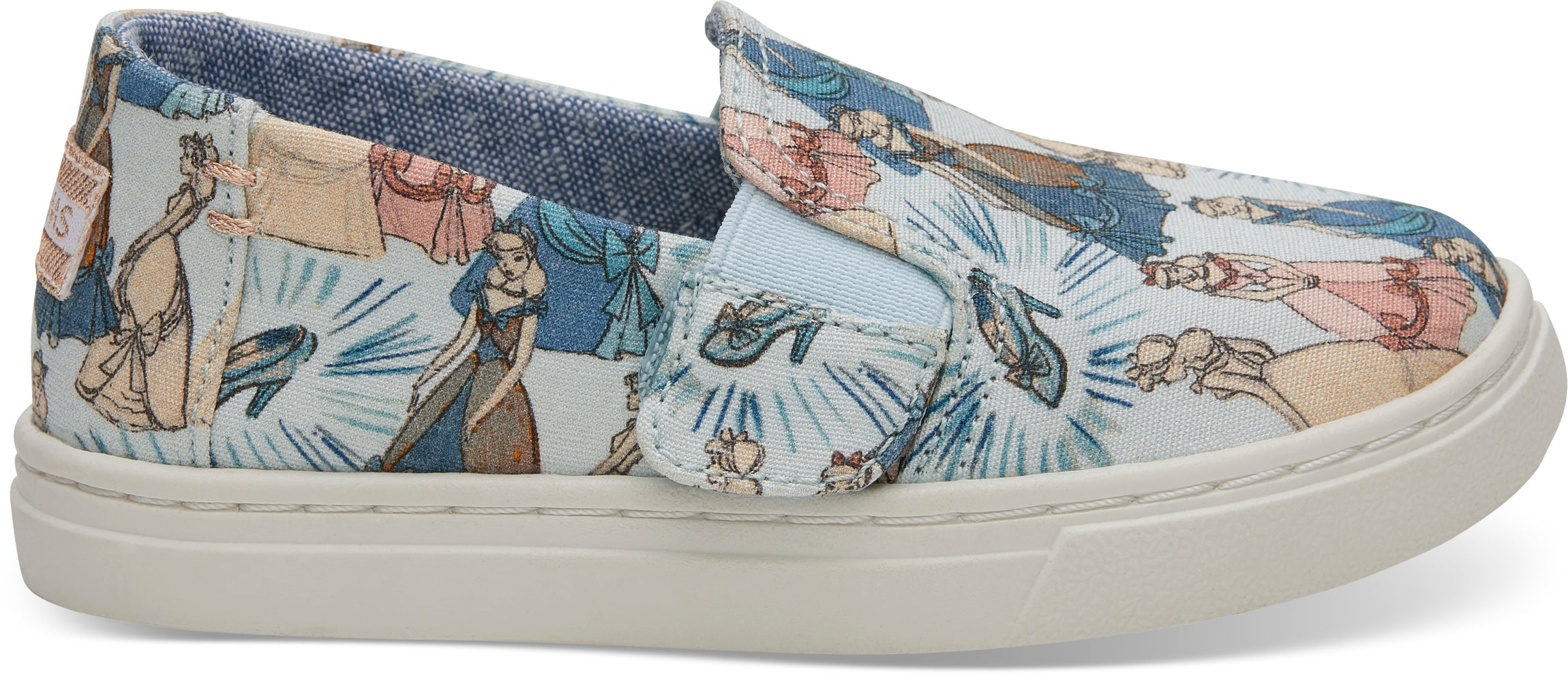 Dětské slipony TOMS Cinderella Tiny Luca