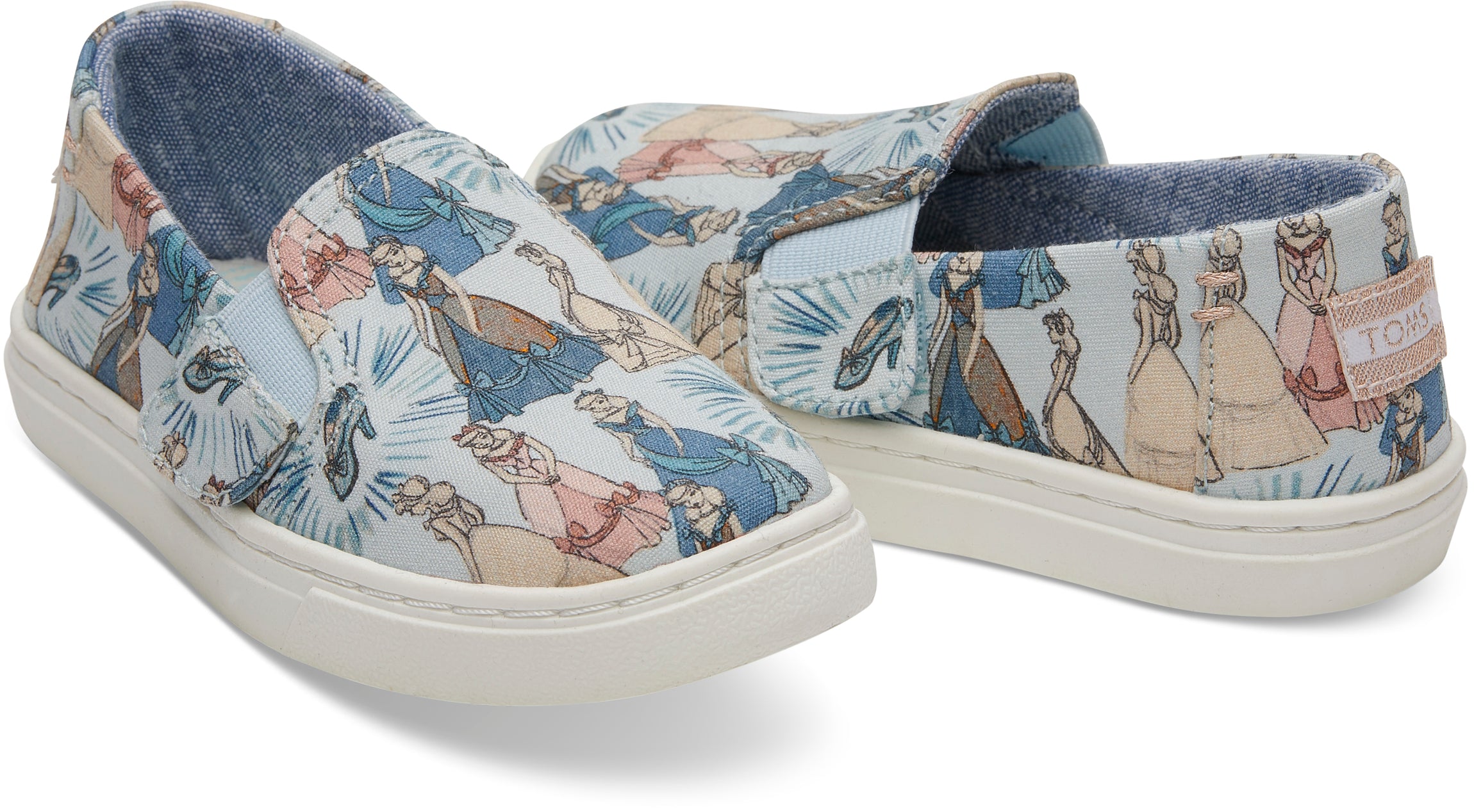 Dětské slipony TOMS Cinderella Tiny Luca