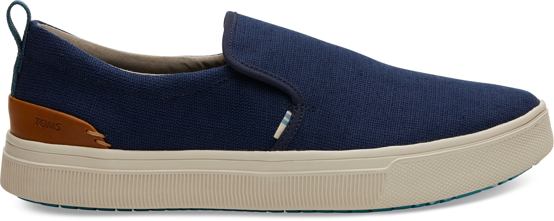 Pánské tmavě modré  TOMS Canvas TRVL Lite Slip-On