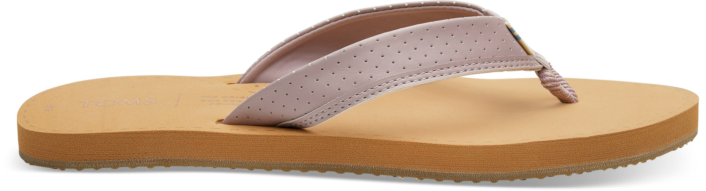 Dámské fialové flip flopy TOMS Burnished Lilac Gabi Flip