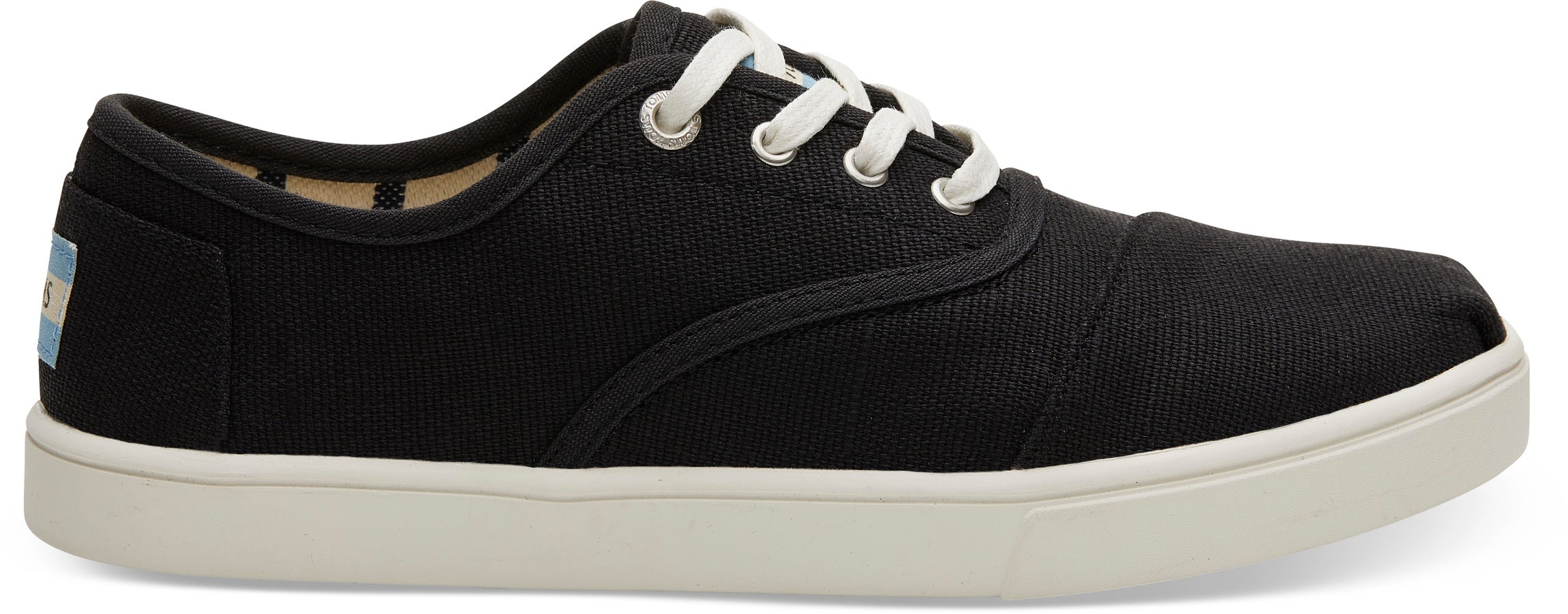 Dámské černé tenisky TOMS Black Heritage Cordones