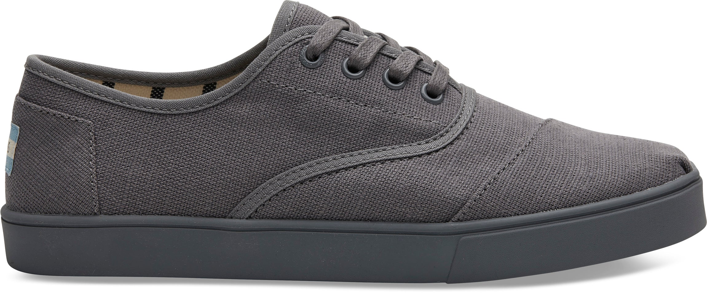 Pánské šedé tenisky TOMS Shade Grey Heritage Cordones