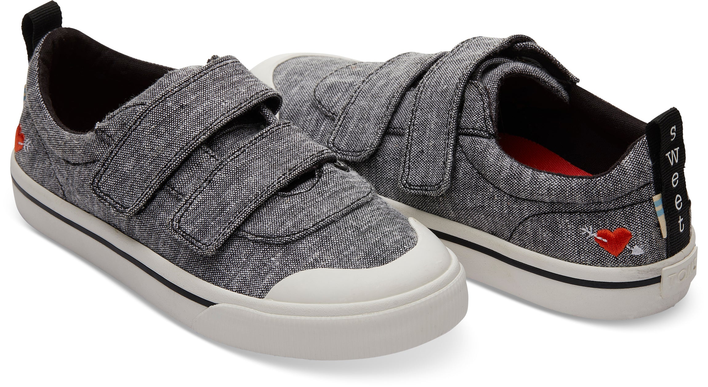 Dětské šedé tenisky TOMS  Youth Doheny Sneakers