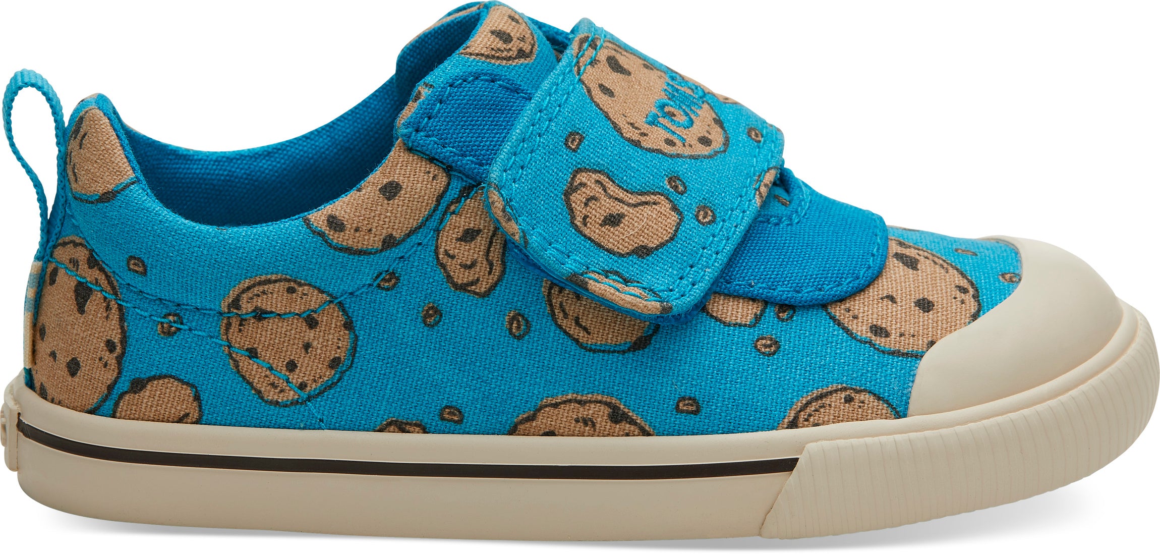 Dětské modré tenisky TOMS Sesame Street Cookie Monster Tiny Doheny Sneakers