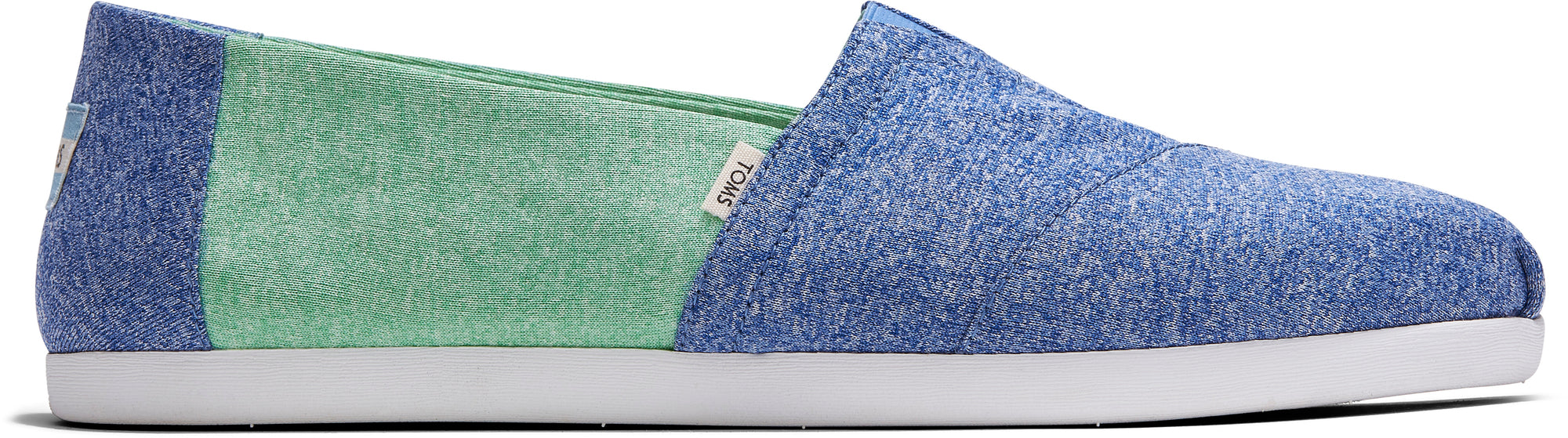 Pánské modro-zelené espadrilky TOMS Alpargata