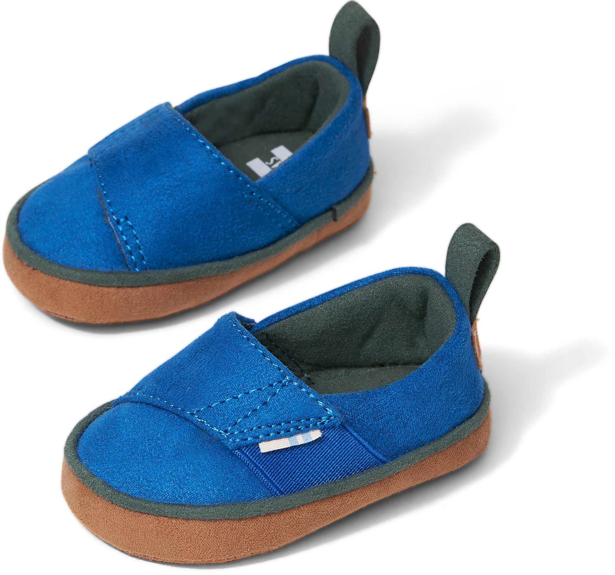 Dětské modré botičky TOMS Pinto