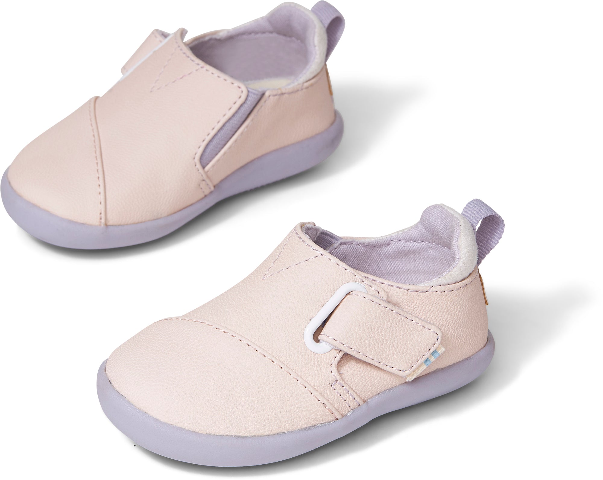 Dětské růžovo-fialové tenisky TOMS Tiny Whiley