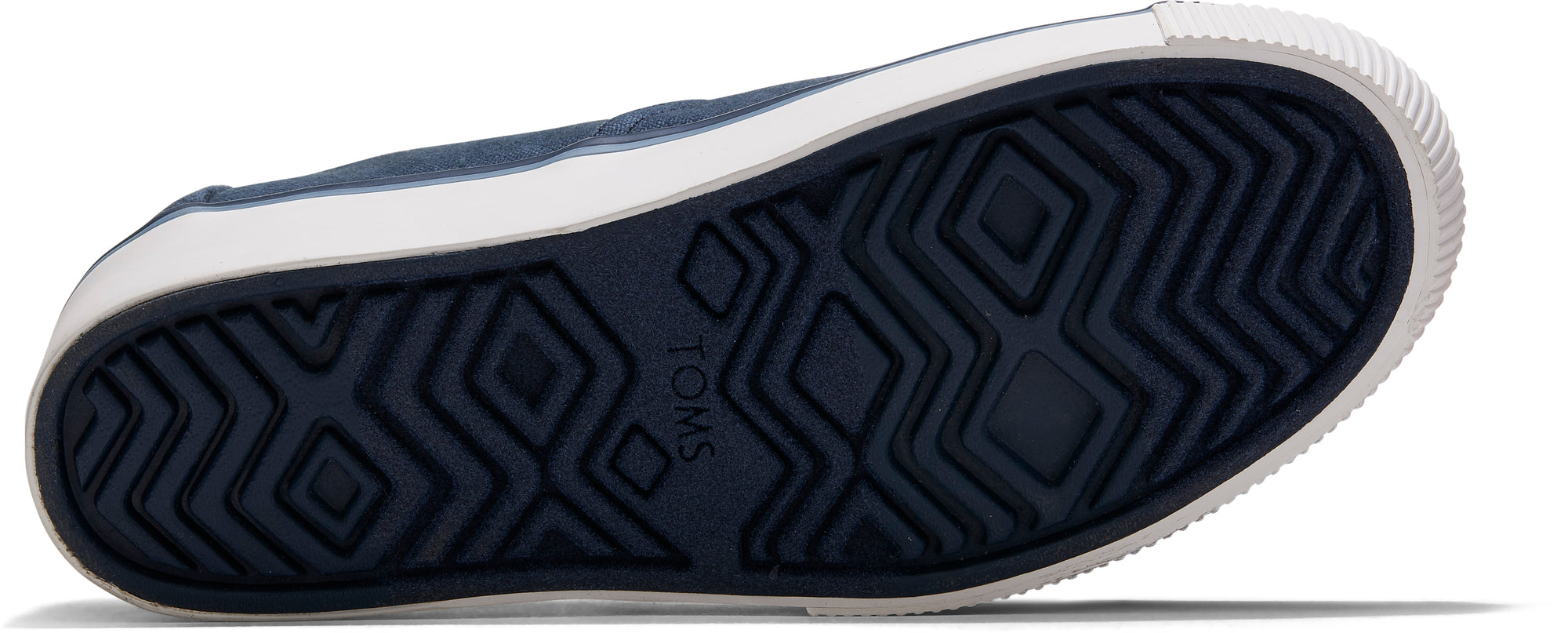 Dámské modré slip-on TOMS Alpargata Boardwalk