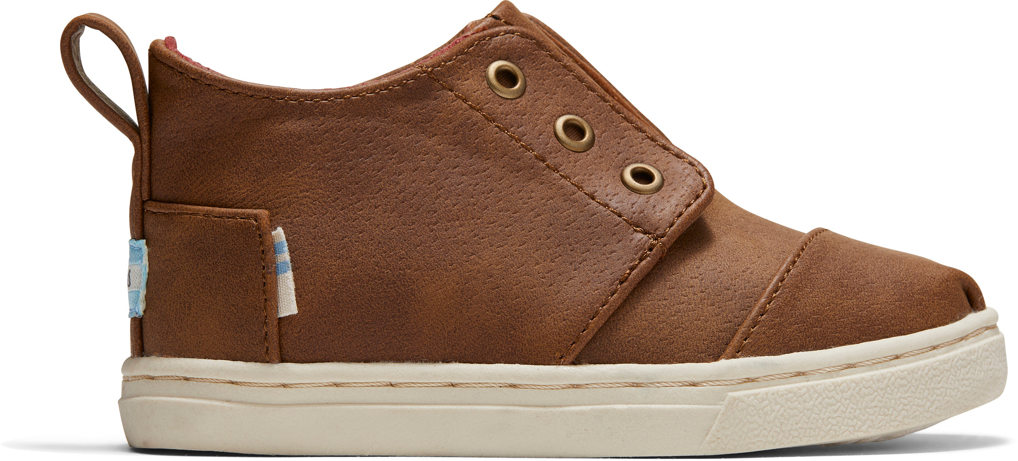 Dětské hnědé tenisky TOMS Tiny Botas Cupsole