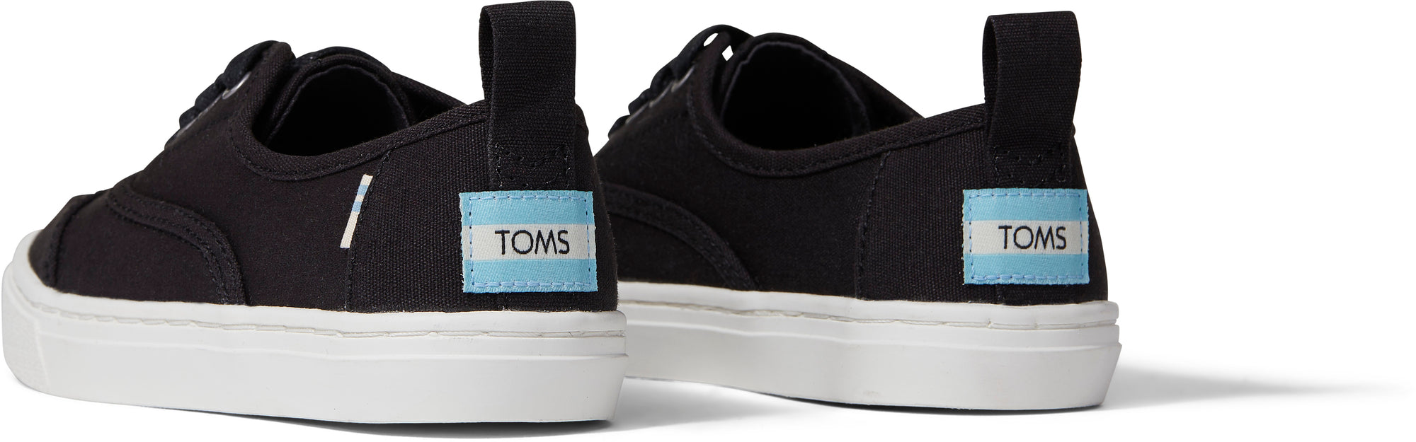 Dětské černé tenisky TOMS Youth Cordones Cupsole