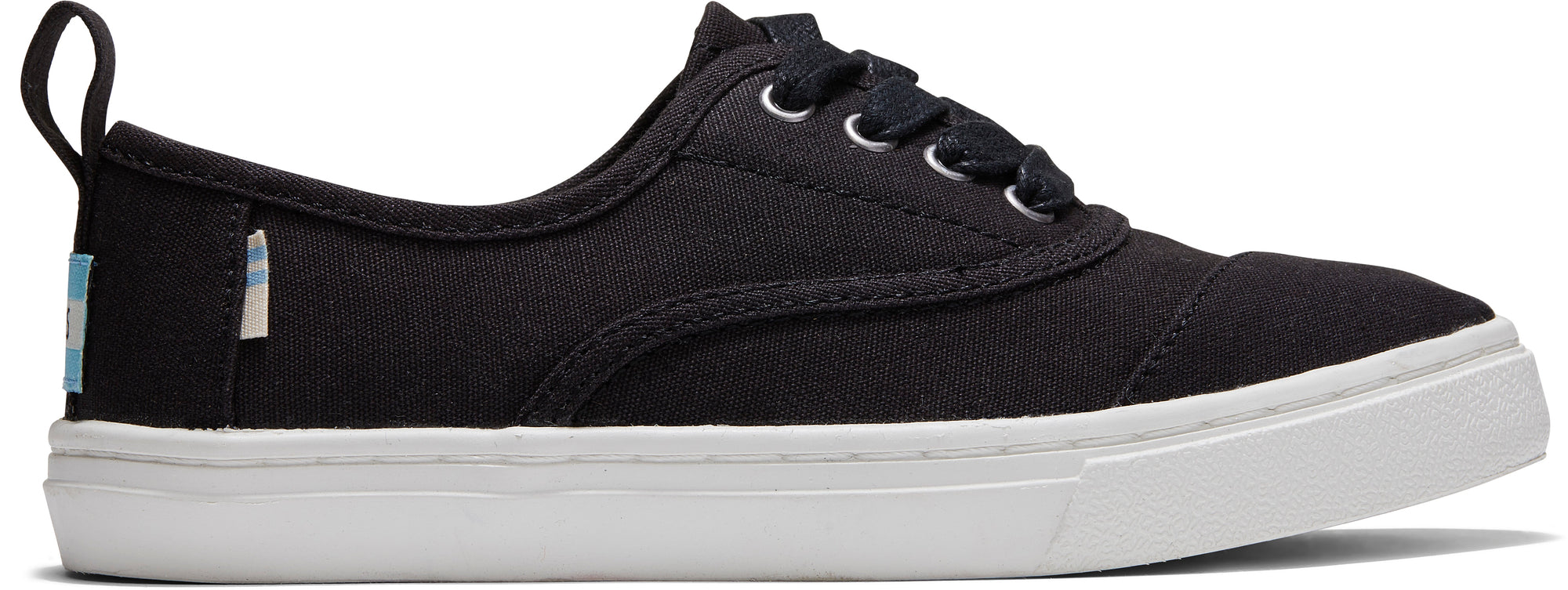 Dětské černé tenisky TOMS Youth Cordones Cupsole