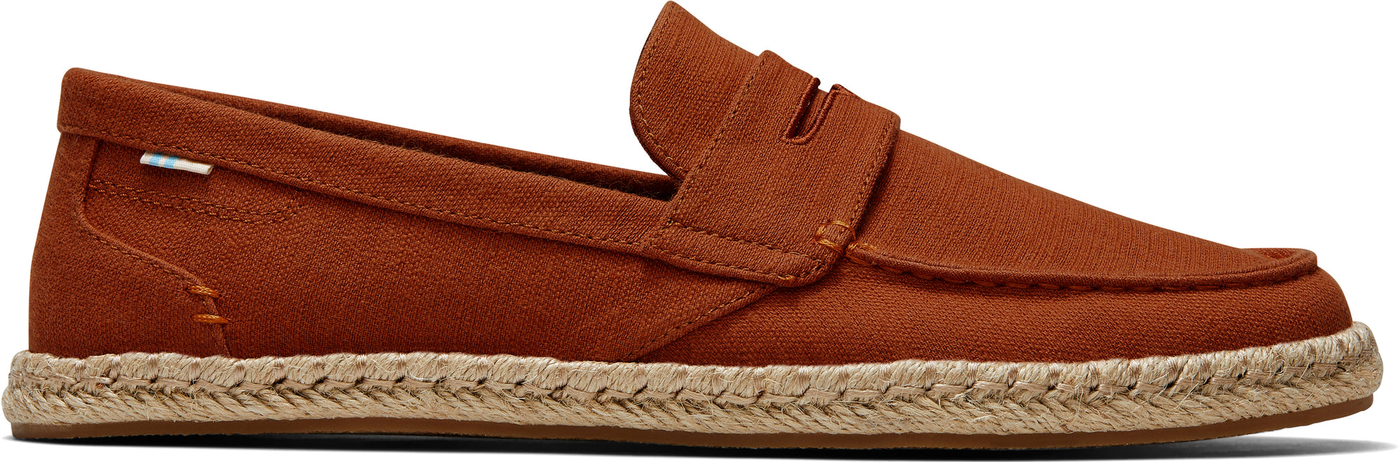 Pánské hnědé espadrilky TOMS Stanford Rope