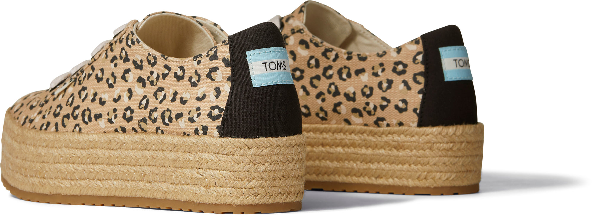 Dámské béžové tenisky s leopardím vzorem TOMS Cassiah