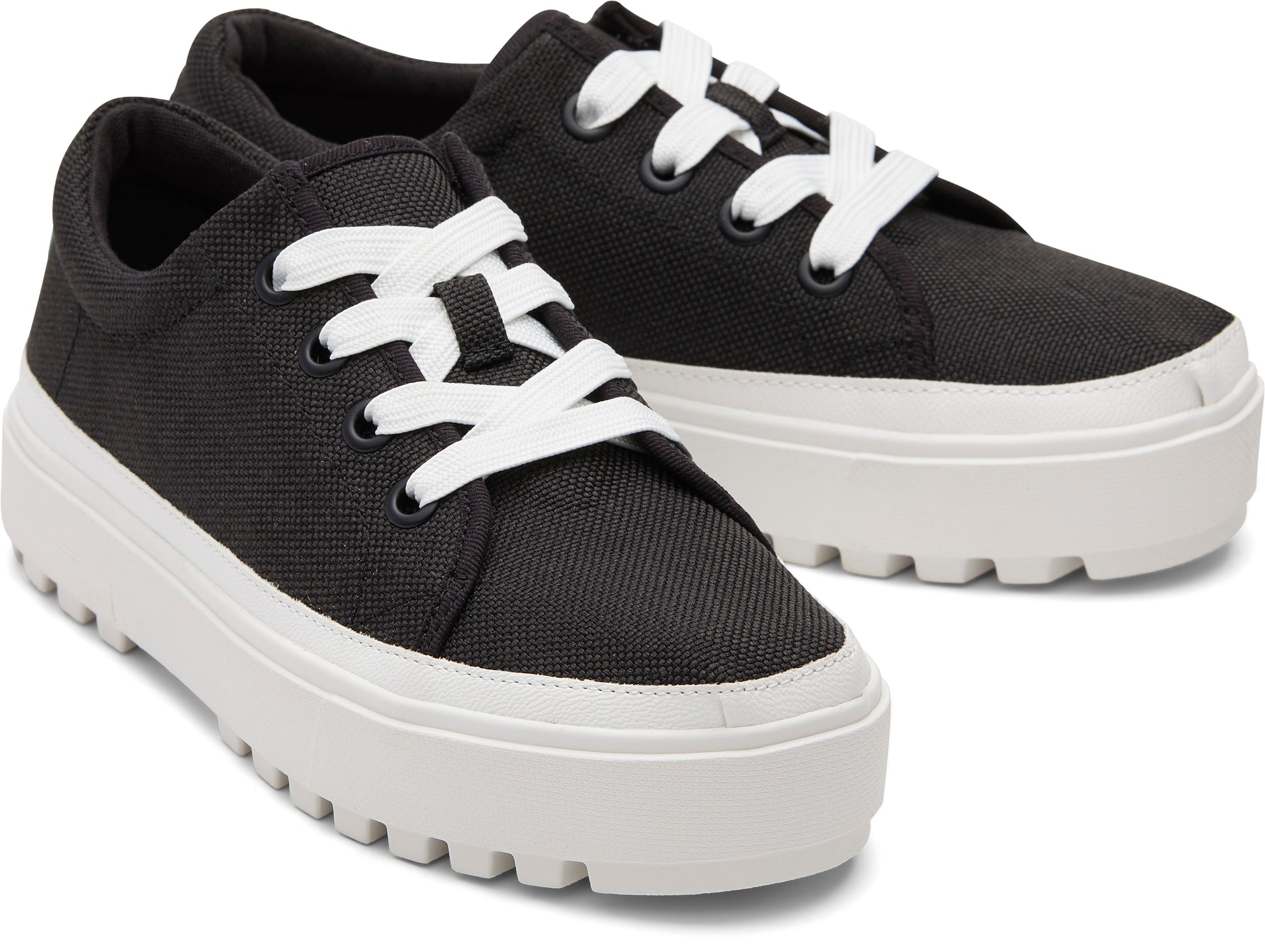 Dámské černé tenisky TOMS Lace-up Lug