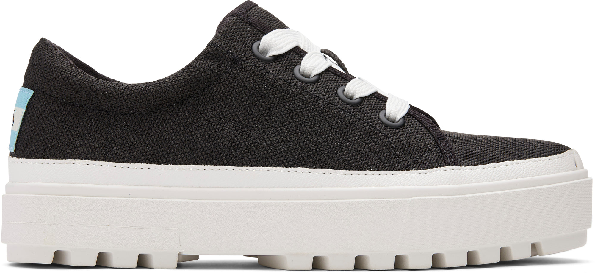 Dámské černé tenisky TOMS Lace-up Lug