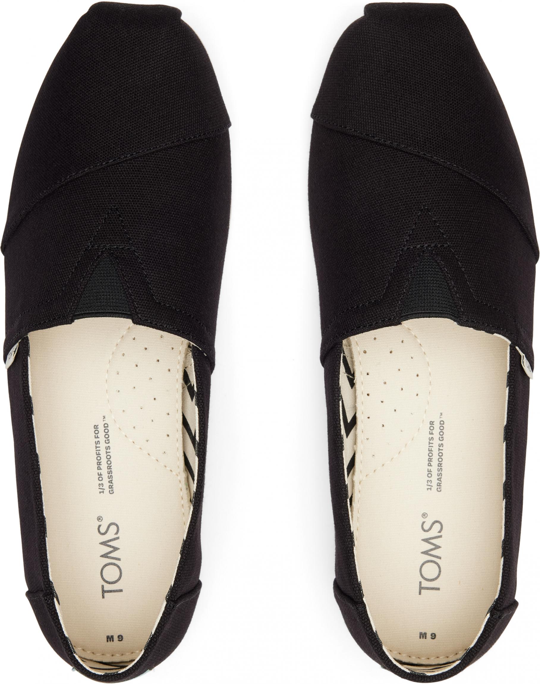 Pánské černé espadrilky TOMS Alpargata