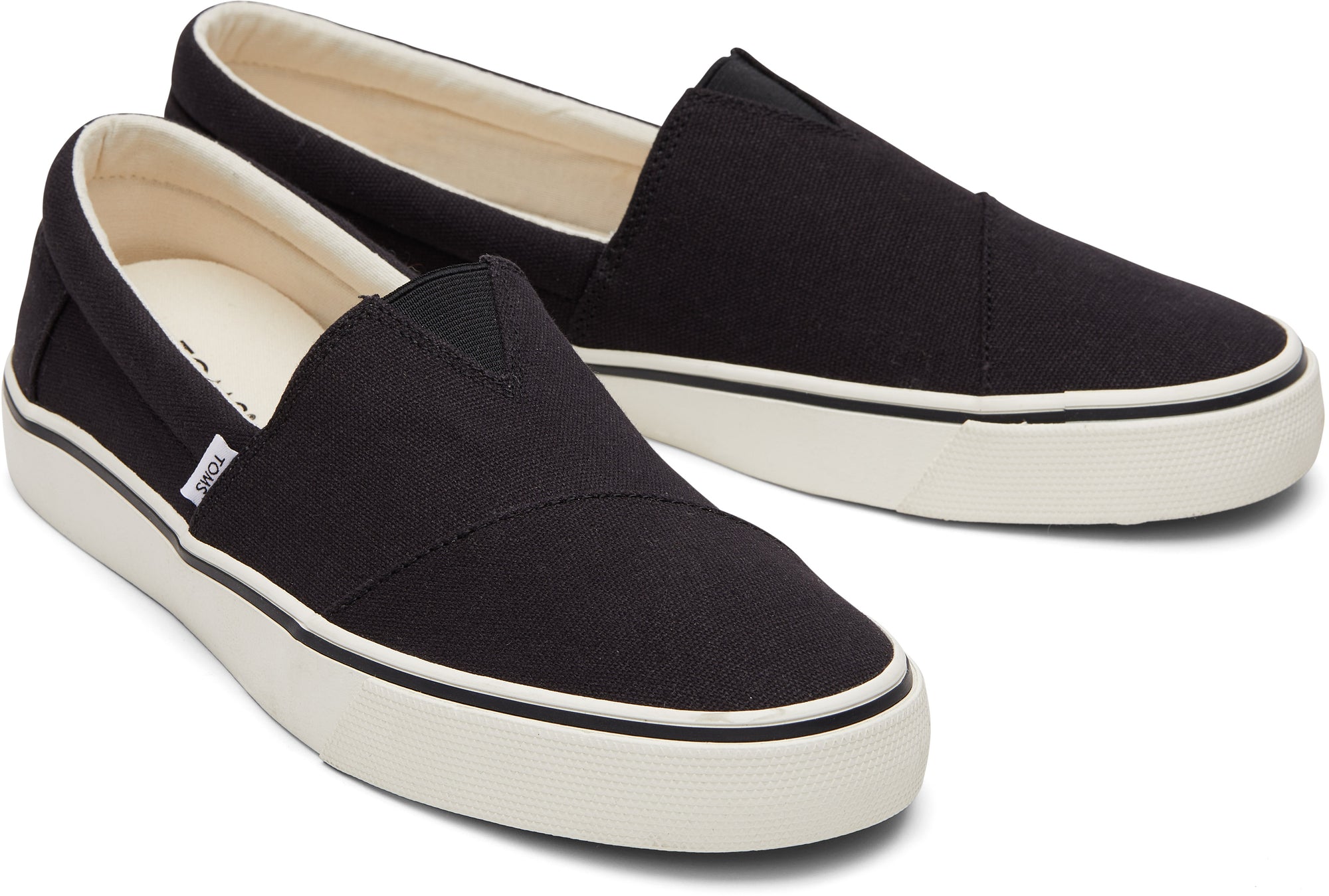 Pánské černé TOMS Alpargata Fenix Slip-On