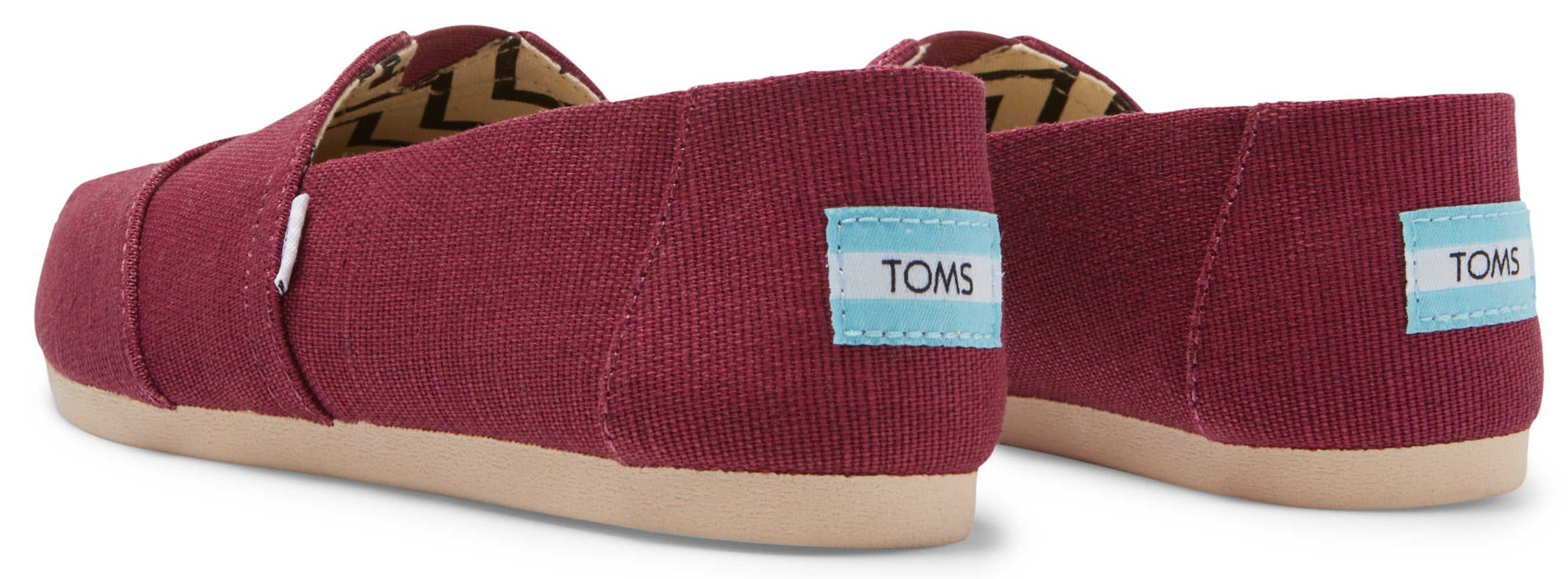 Dámské vínové espadrilky TOMS Alpargata