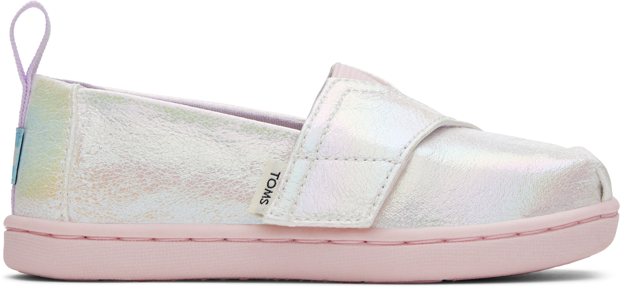 Dětské bílé espadrilky TOMS Tiny Alpargata