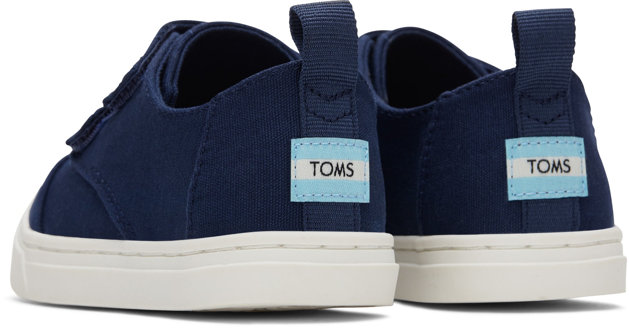 Dětské modré tenisky TOMS Tiny Cordones Cupsole Double Strap