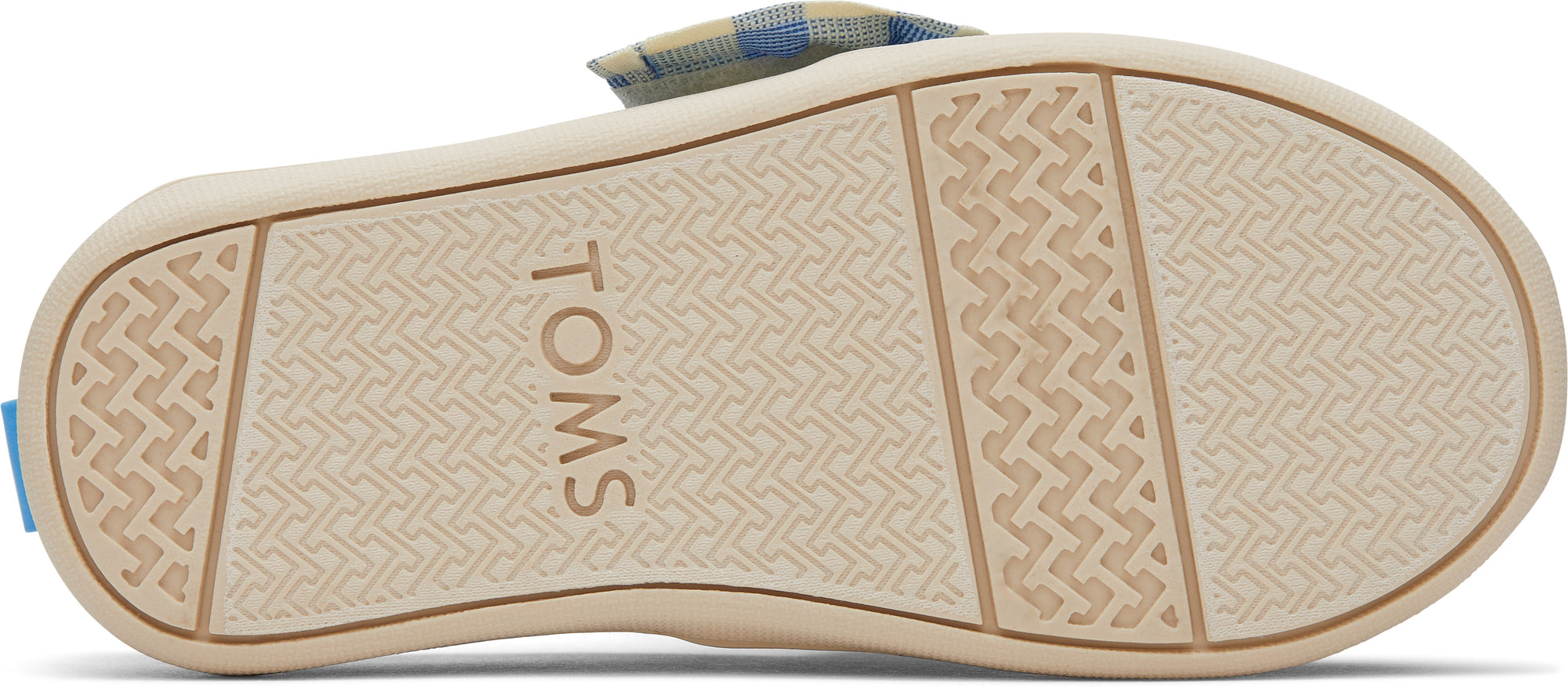 Dětské modré espadrilky TOMS Tiny Alpargata