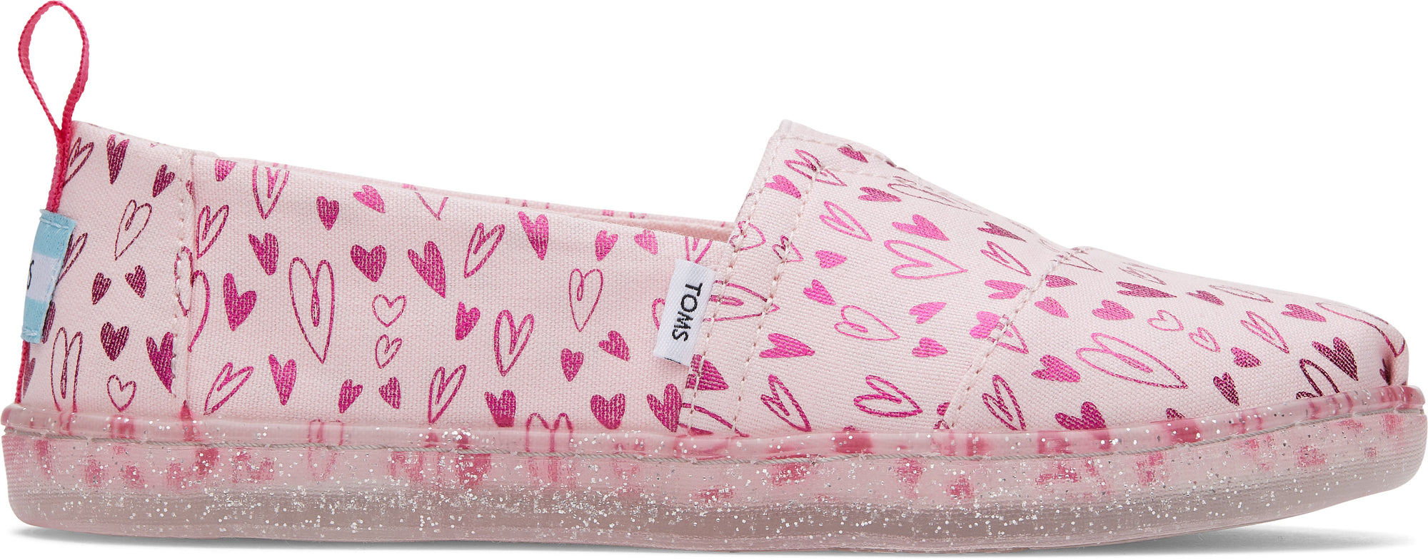 Dětské růžové espadrilky TOMS Youth Alpargata