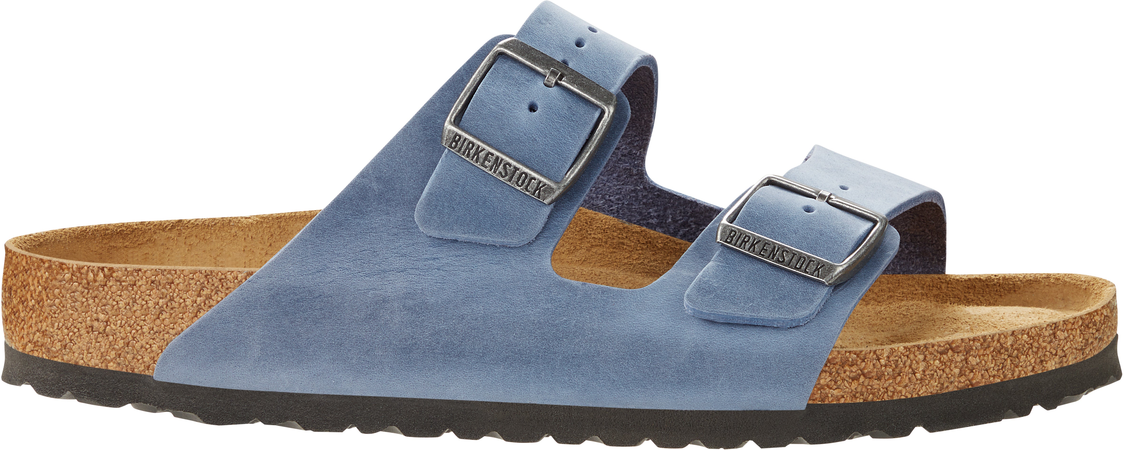 Modré pantofle Birkenstock Arizona Soft Footbed Oiled Leather