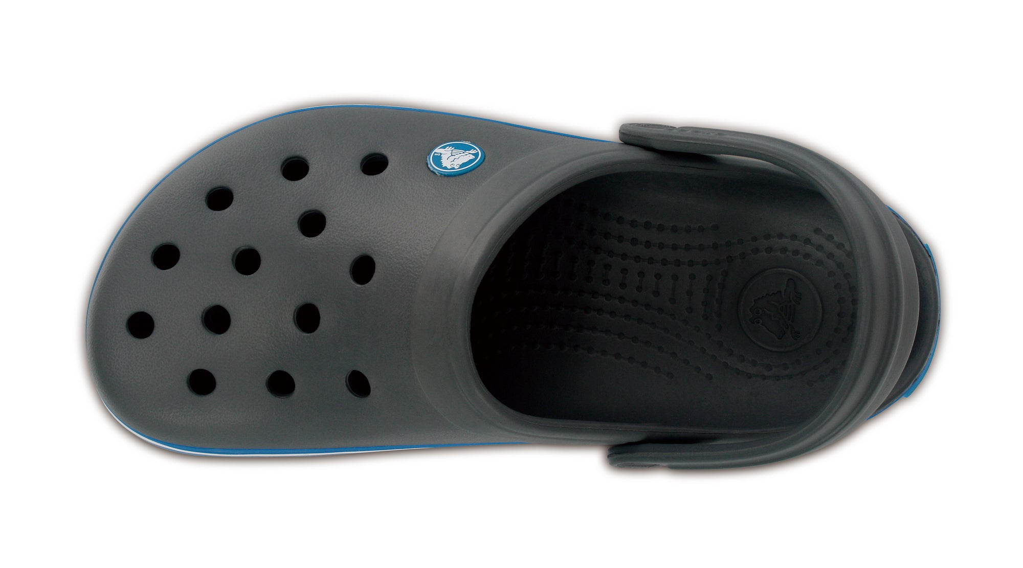 Crocband Charcoal/Ocean