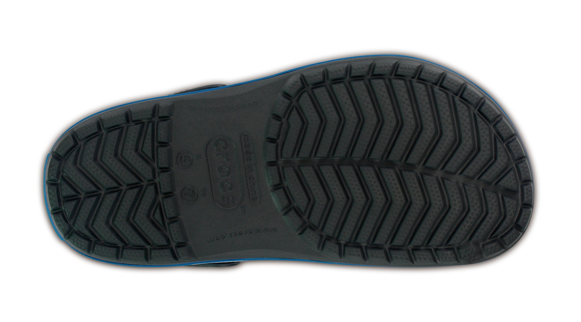 Crocband Charcoal/Ocean