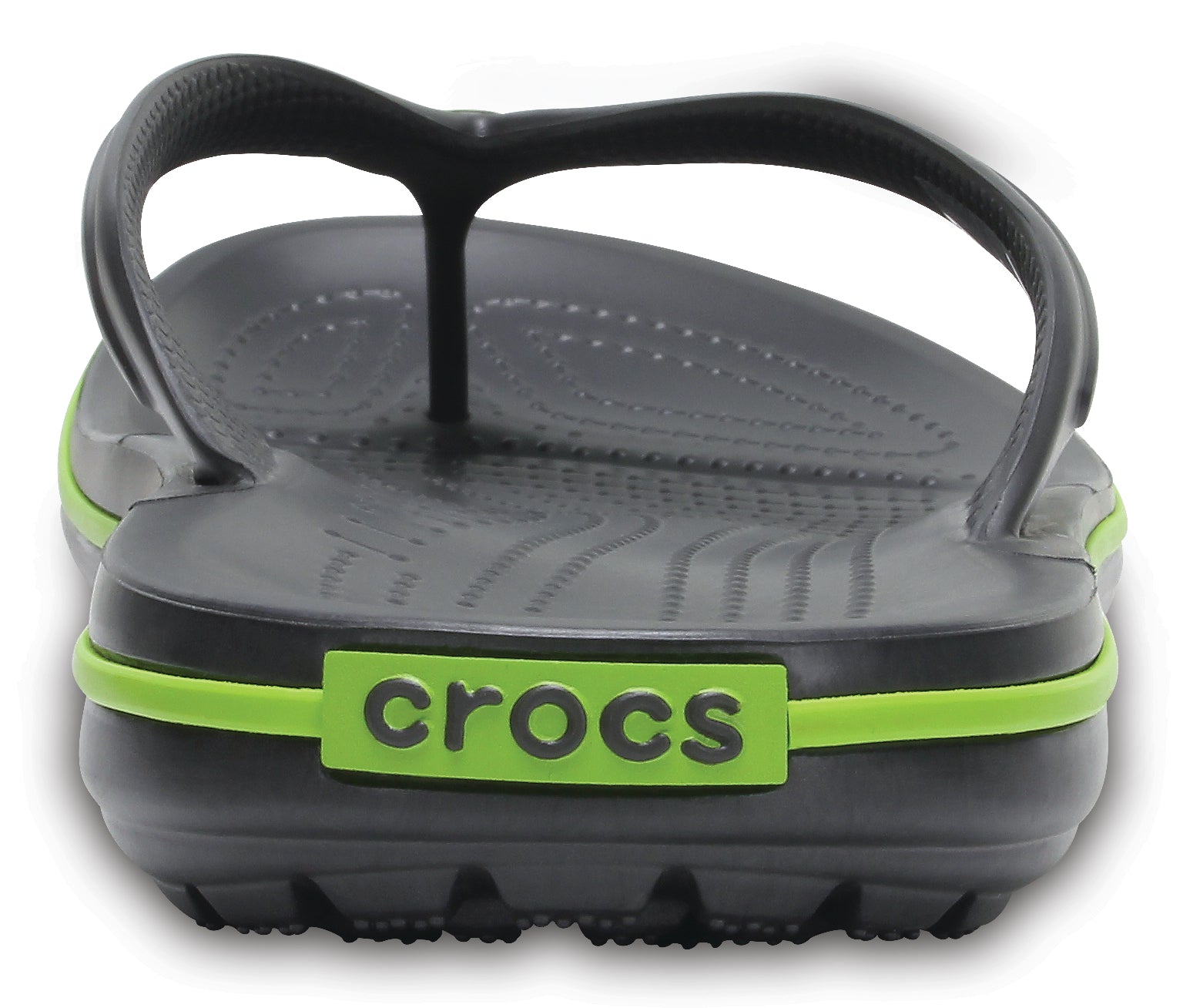 Crocband Flip  Graphite/Volt Green