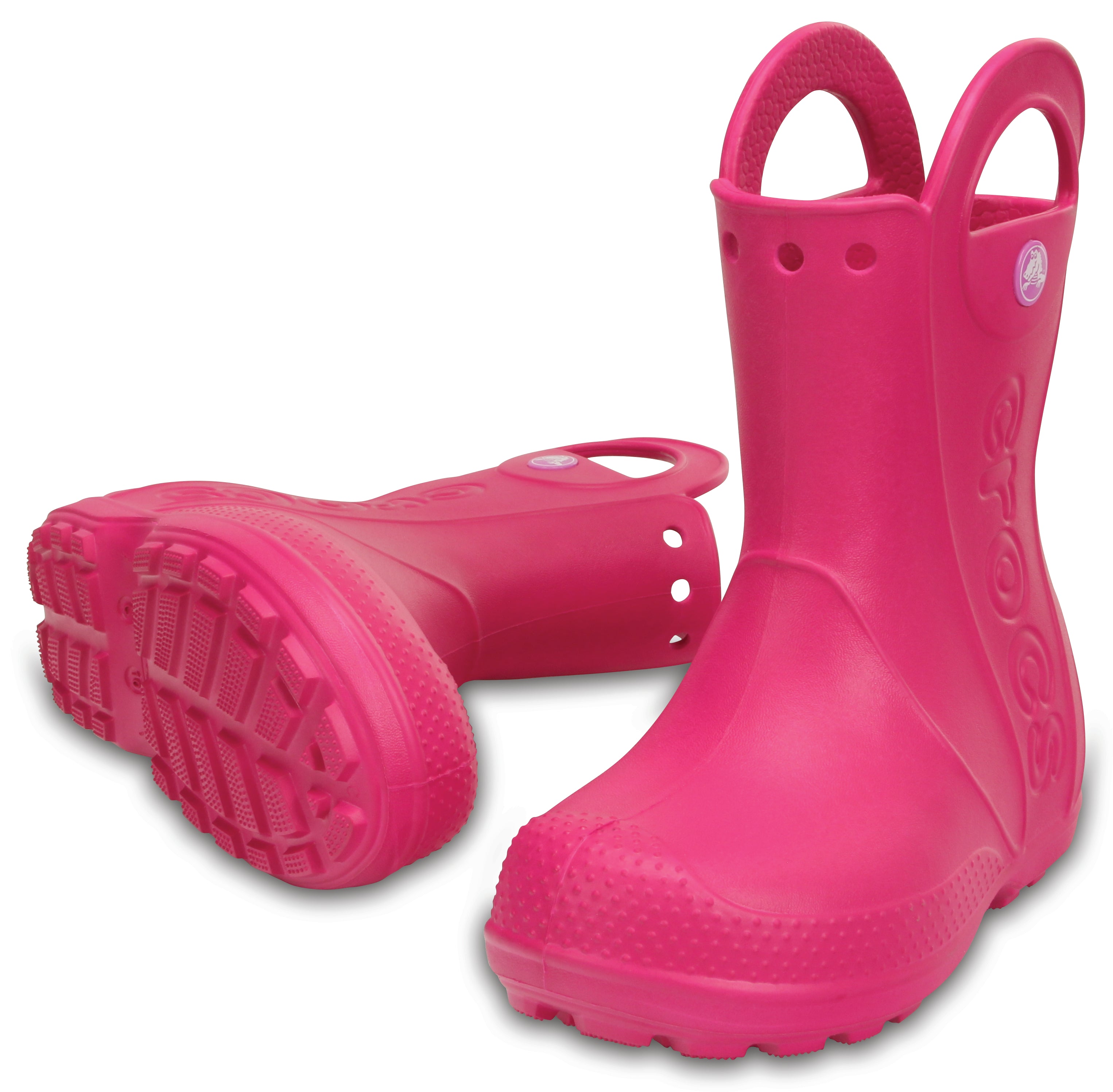 Handle It Rain Boot Kids Candy Pink