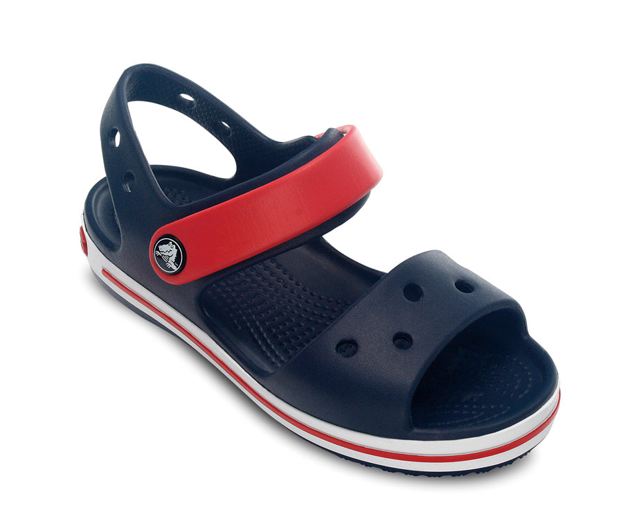 Crocband Sandal Kids Navy/Red