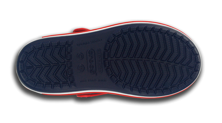 Crocband Sandal Kids Navy/Red