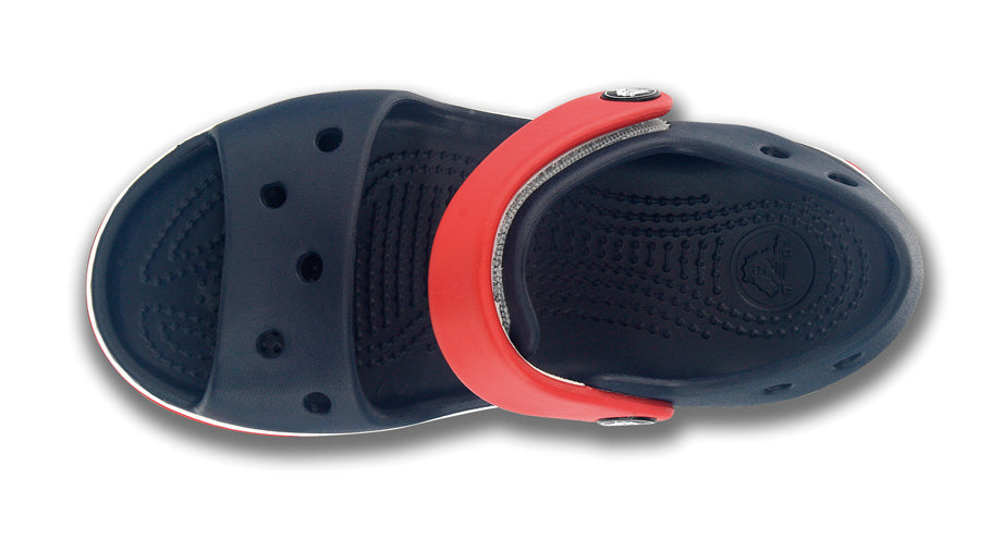 Crocband Sandal Kids Navy/Red