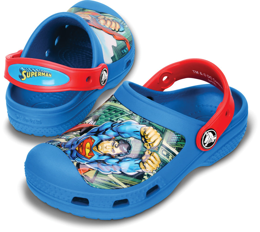 Creative Crocs Superman Clog Sea Blue/Red