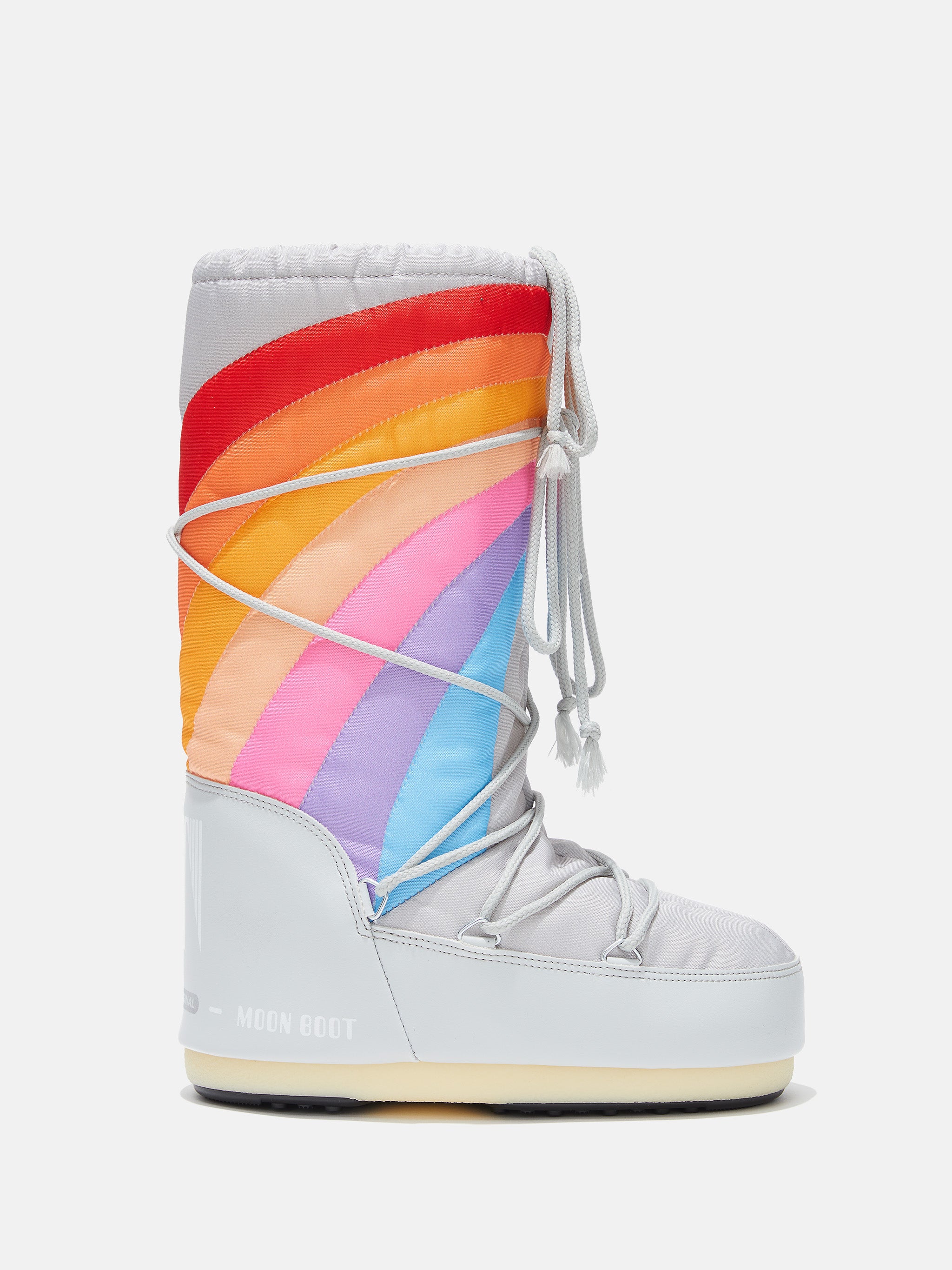 Dámské duhové sněhule Moon Boot Icon Rainbow
