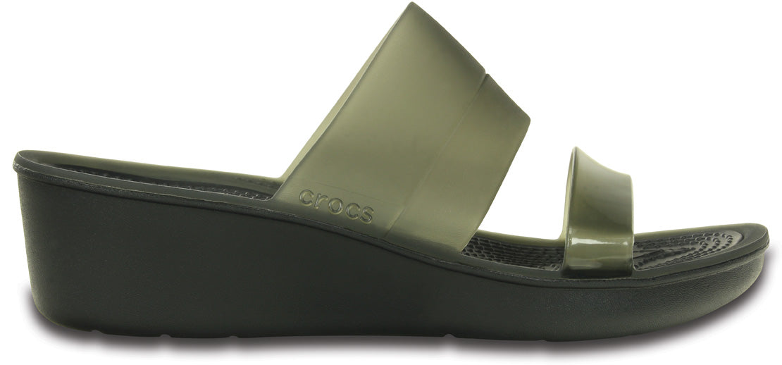 Colorblock Mini Wedge Black/Black