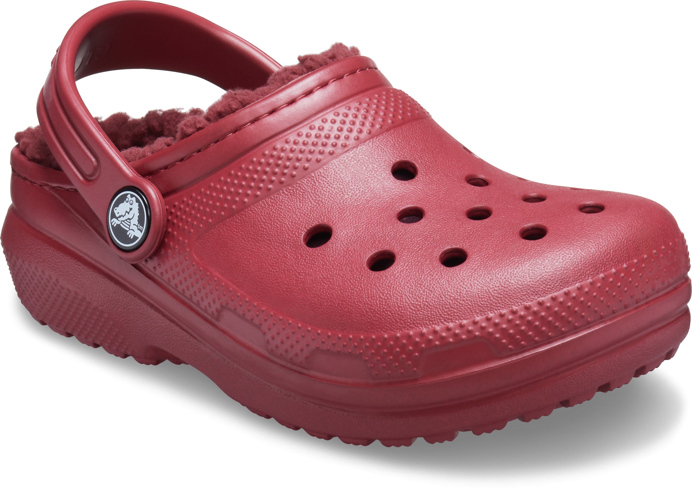 Classic Lined Clog K Brick Red