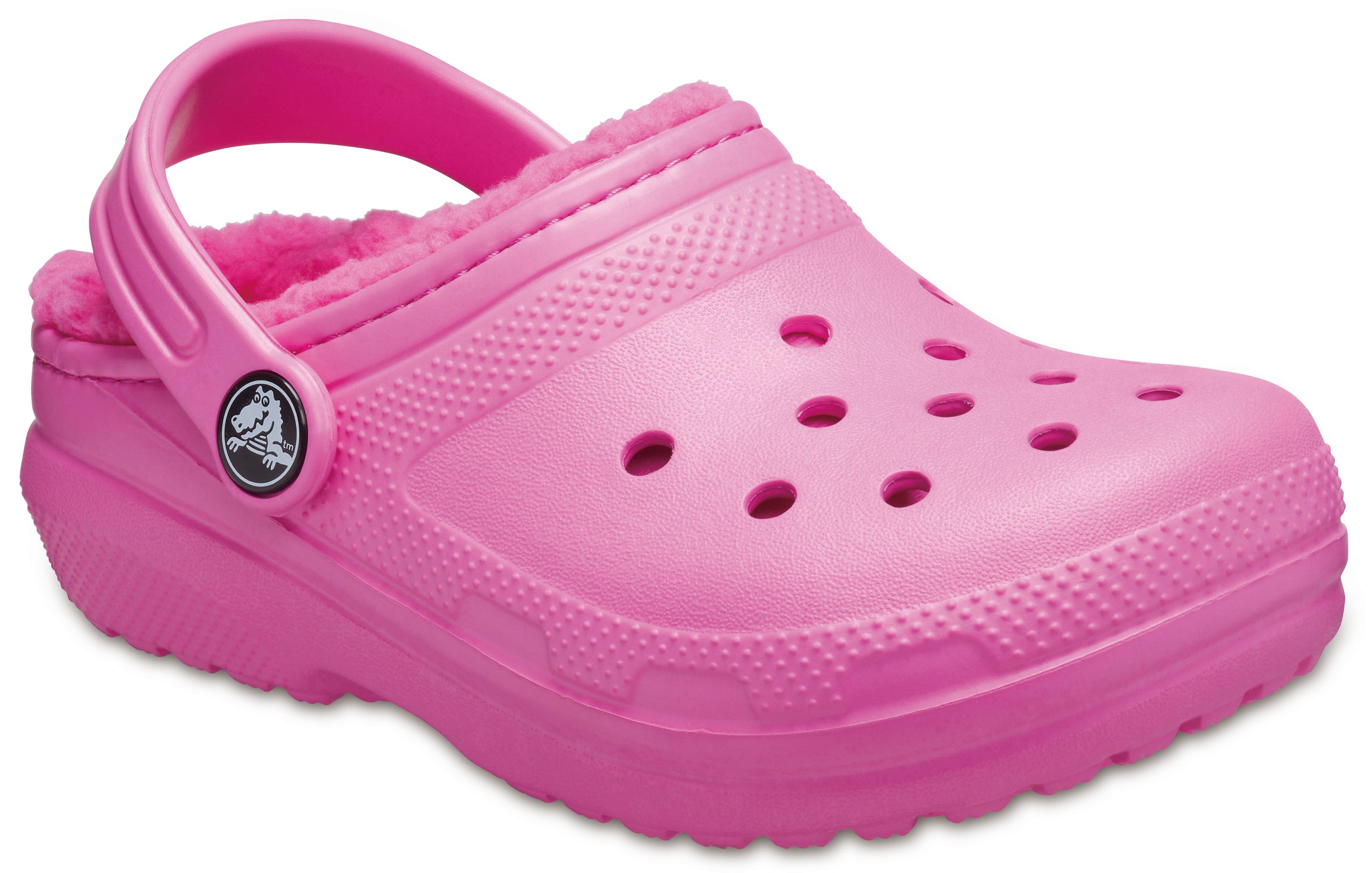 Classic Lined Clog K Electric Pink