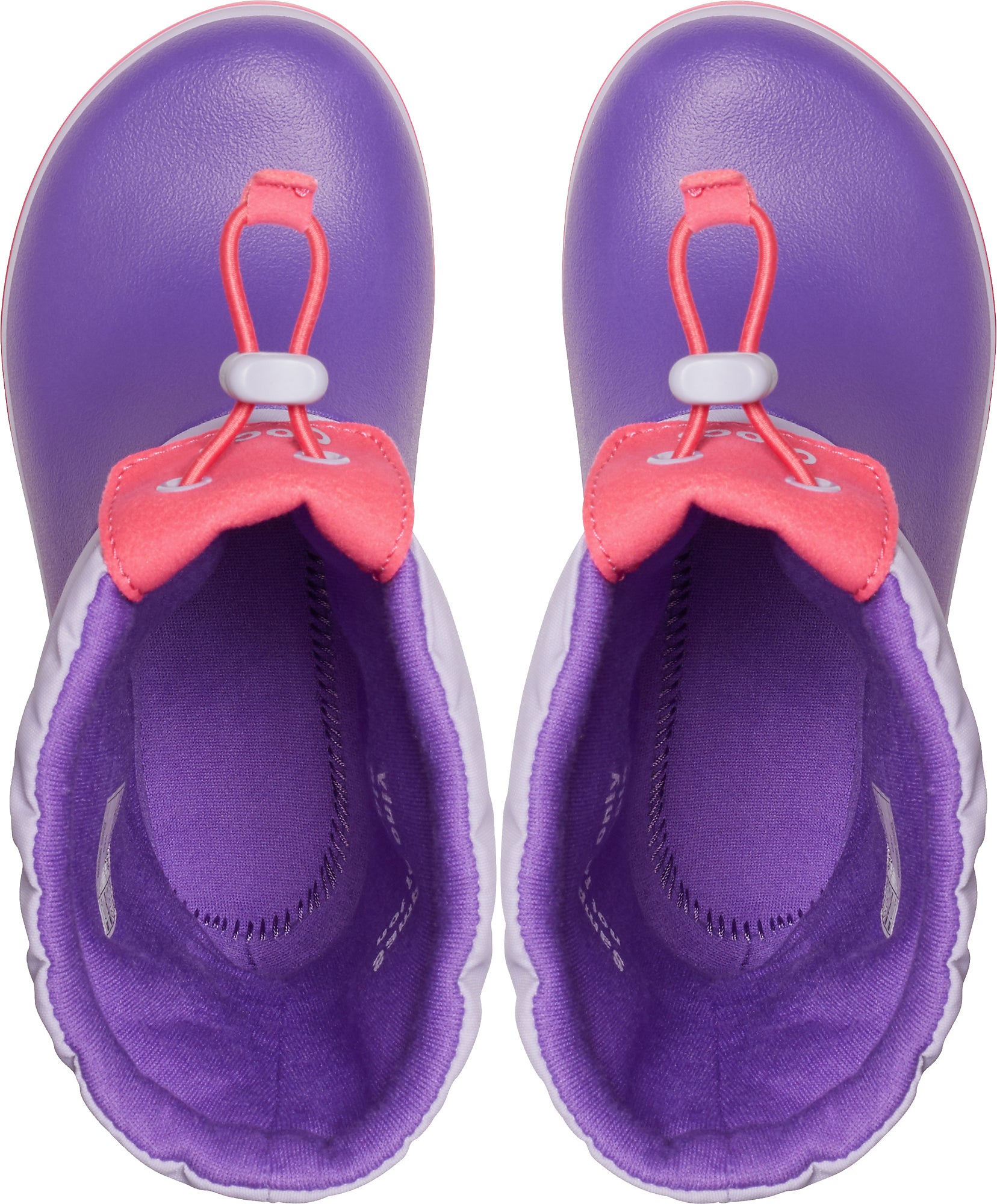 Crocband LodgePoint Boot K Lavender/Neon Purple