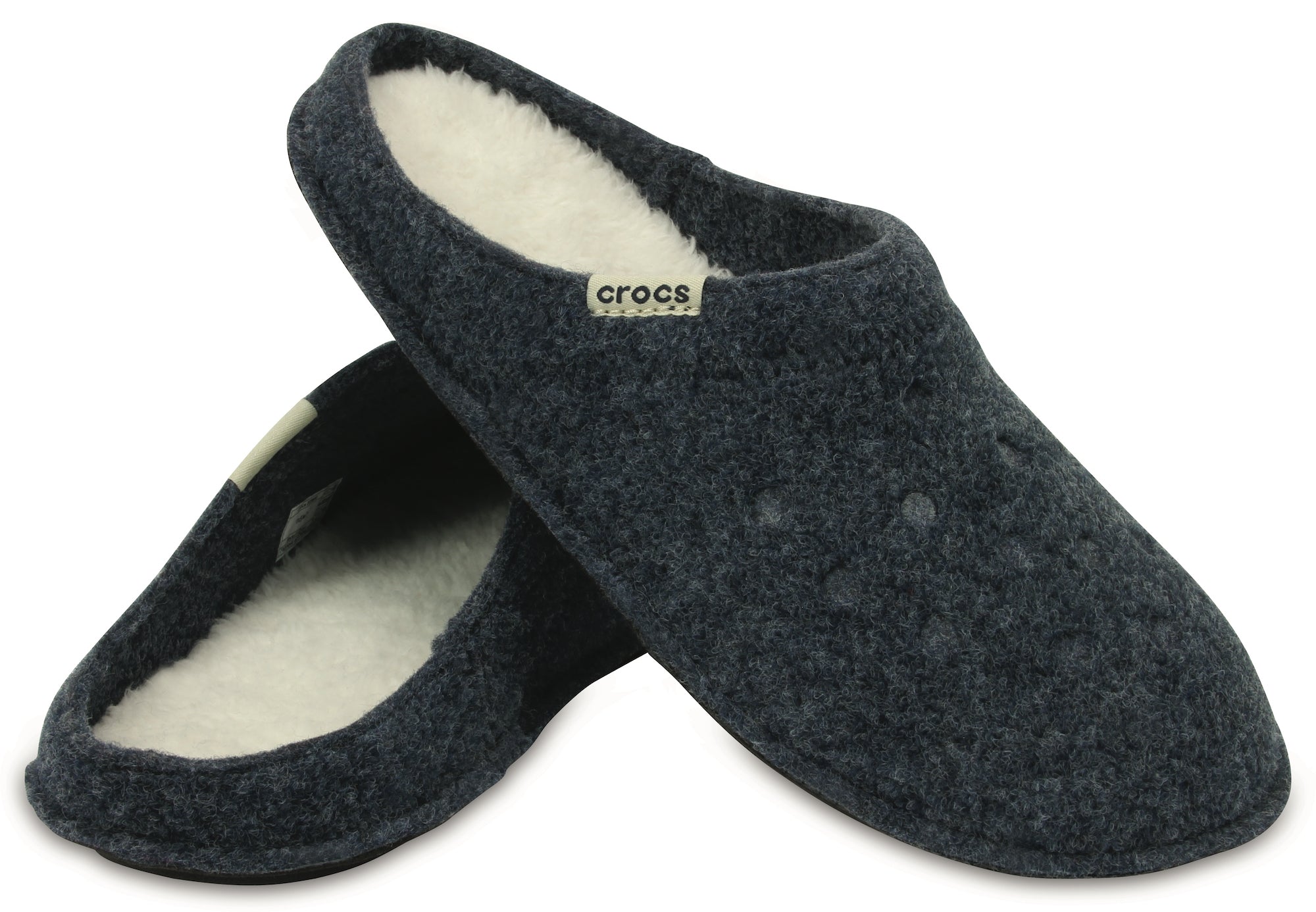 Classic Slipper Nautical Navy/Oatmeal