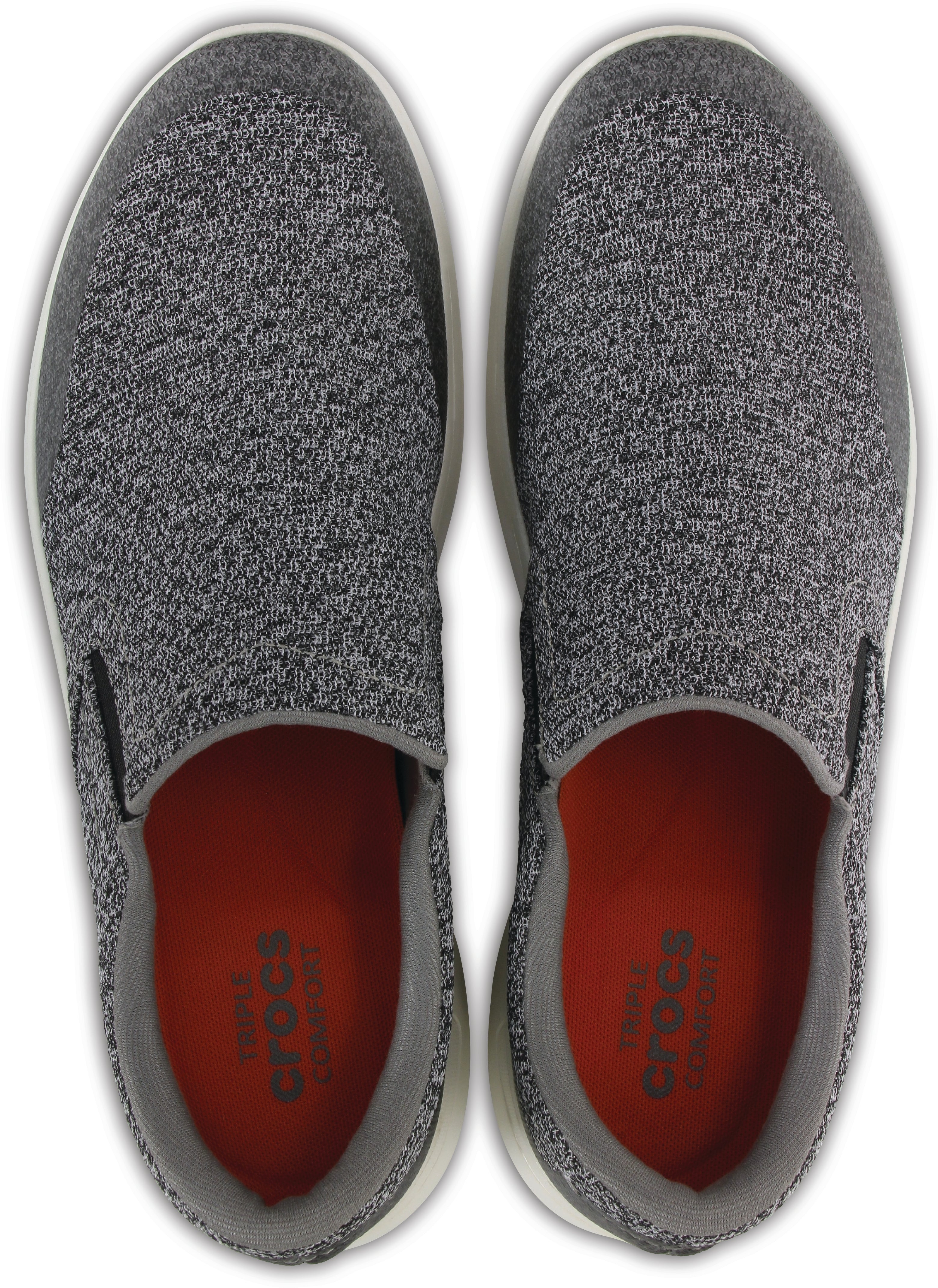 Crocs Kinsale Static Slip-on M Charcoal/Pearl White