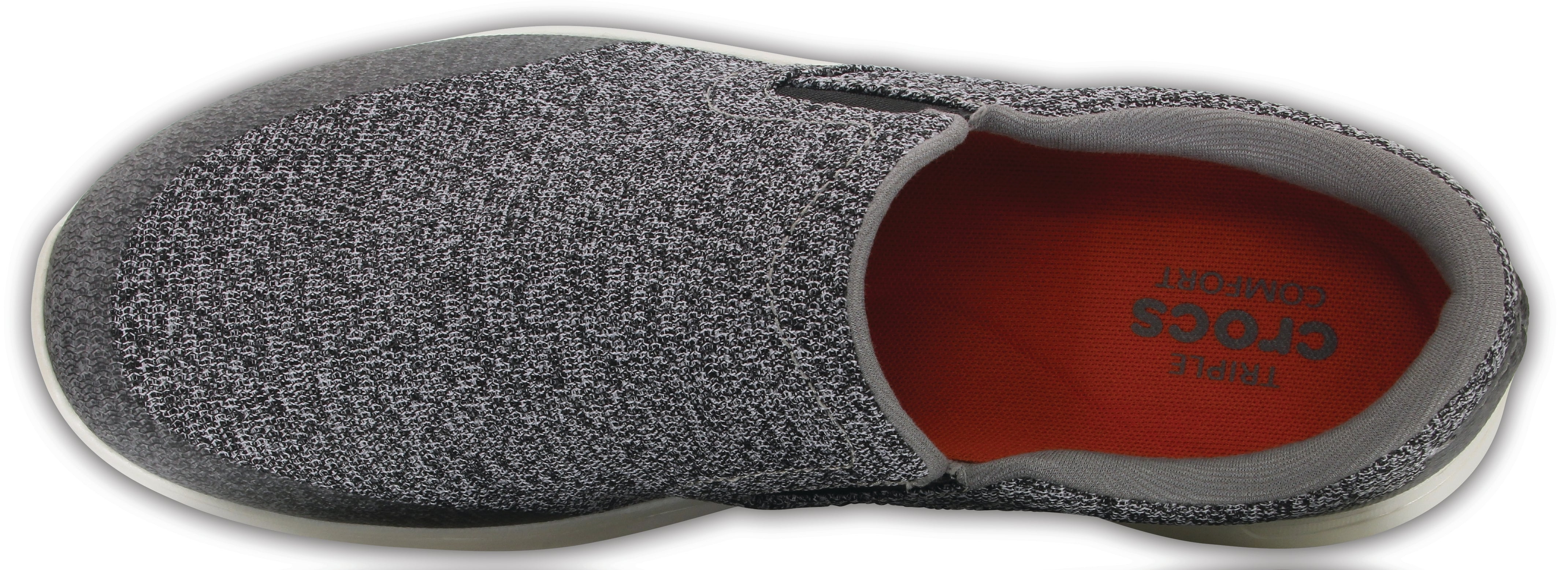 Crocs Kinsale Static Slip-on M Charcoal/Pearl White