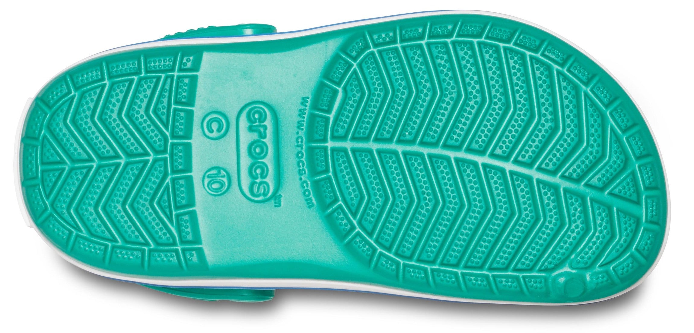 Crocband Clog K Deep Green/Prep Blue